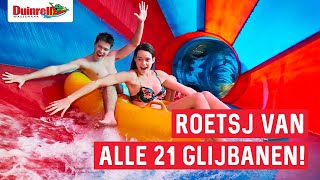 TIKIBAD: ROETSJ VAN ALLE 21 GLIJBANEN!