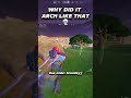 WHY DID IT ARCH LIKE THAT😭 #breadzy #fortnite #fortnitememes #funny #memes #gaming #viralmemes