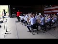 Air Force Academy Band conducted by Chris Bonebrake in Telluride.