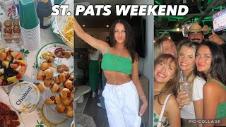 VLOG | saint patricks day weekend, mik in town, hometeam, grocery shop, prep for night shifts