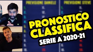 [QUANTI COLPI DI SCENA! 😱] PRONOSTICO CLASSIFICA SERIE A 2020/21 feat STEVE
