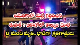 More Than Eight Killed - అమెరికాలో మళ్లీ గర్జించిన తుపాకీ: చికాగోలో కాల్పుల మోత, 8 మంది మృతి.. భార