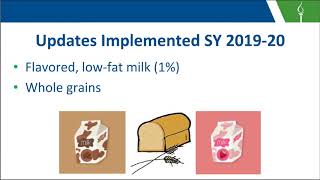 Meal Pattern Requirements - Lunch and Breakfast