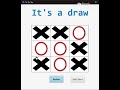 Tic Tac Toe in java