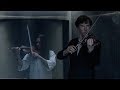 Sherlock plays the violin for the Eurus (Sherlok 4: The final problem)