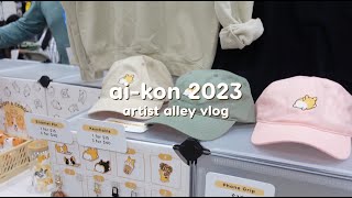 Ai-Kon Artist Alley Vlog 2024 | I debuted an item and it SOLD OUT?? 😭