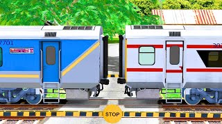 LHB SHATABDI COUPLING LHB 2A BEZEL LESS | BUMPY RAILROAD | Train Simulator | Railworks | NTG GAMING