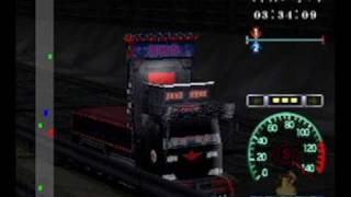 【痛車】爆走デコトラ伝説　霊夢ダンプ10t　東方鬼丸急行【Dekotora】