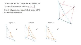 Agrandir un triangle - Trouver l'erreur