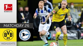 Borussia Dortmund - Arminia Bielefeld 1-0 | Highlights | Matchday 26 – Bundesliga 2021/22