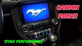 Adding Some CARBON To The INTERIOR Of My 2019 Mustang GT!! *DYNA PERFORMANCE*