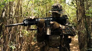 Marines Conduct Patrol Ops At NTA Okinawa