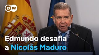 Edmundo González asegura que irá a Venezuela el 10 de enero para asumir la presidencia