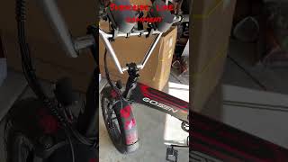 Folding ebike modification ( GT) bmx style handlebars . Gosen q5 750w fat tires #electricbikereview