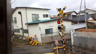 東急8500系　側面展望　せんげん台→東武動物公園（東武スカイツリーライン急行）　8616編成8516号車右