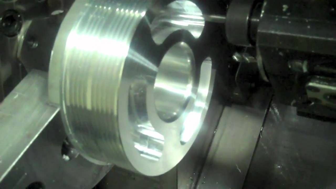 Pulley Machining Youtube