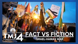 How to sort fact from fiction in the Israel-Hamas war