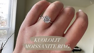 KUOLOLIT MOISSANITE RING REVIEW