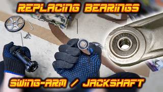 Sur-Ron X - Replacing Bearings in Swing-Arm and Middle-Shaft