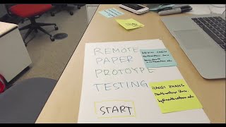 Remote Paper Prototype Testing Demo