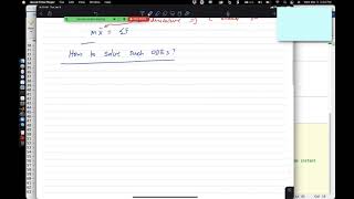 Lecture 20, March 3: MATLAB and Euler's method for solving ODE. Mass-spring system