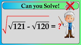 Nice Square Root Math Simplification Problem | How to Solve !!!!