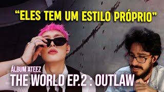 TOHR REAGINDO AO ÁLBUM DO ATEEZ 'THE WORLD EP.2 : OUTLAW' (BOUNCY) | Cortes do Tohr