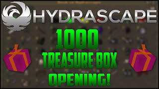 [Hydrascape] Opening 1,000 Treasure Boxes!