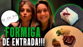 Comemos FORMIGA em um dos MELHORES restaurantes do MUNDO!!! - D.O.M  | Mesa Pra Três EP01