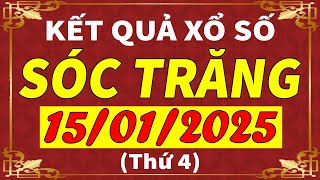 Xổ số Sóc Trăng ngày 15 tháng 1 | XSST - KQXSST - SXST | Xổ số kiến thiết Sóc Trăng hôm nay