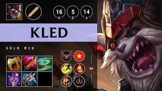 Kled Mid vs Zed: Unstoppable - VN Grandmaster Patch 14.24