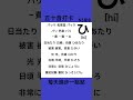 日語五十音 n3單字