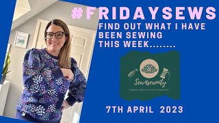 #fridaysews  - 7th April -   A little more fabric!!!