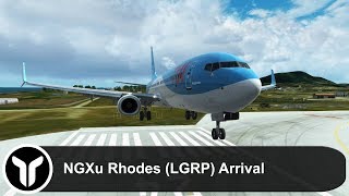 [P3D V4.5] PMDG NGXu Rhodes (LGRP) Runway 24 Arrival | TUI B738