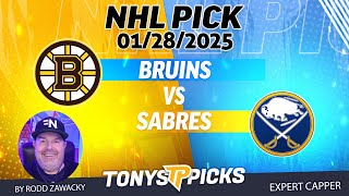 Boston Bruins vs Buffalo Sabres 1/28/25 NHL Pick Prediction