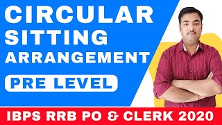 Circular Sitting Arrangement for IBPS RRB PO & Clerk 2020 | Seating Arrangement Puzzle | Study Smart