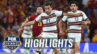 Ricardo Horta scores in 82nd minute as Portugal, Spain draw 1-1 in UEFA Nations League | FOX SOCCER