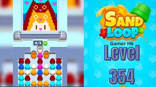 Sand loop level 354 Walkthrough Solution