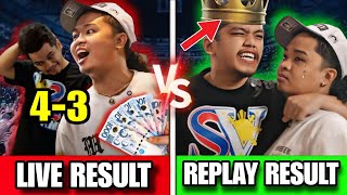 Bakit Parang PANALO si SIXTH? | LIVE vs REPLAY (REJUDGE \u0026 REVIEW)