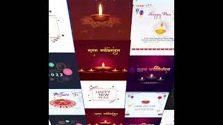 Diwali New Year | Greeting Video | New Year Wishes | Gujarati New Year - CreatoKit App