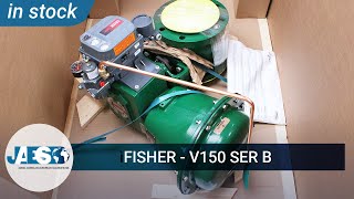 FISHER V150 SER B (IN STOCK) Regulating valve - Valvola di regolazione