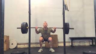 Bania Back Squat 315 x 5 x 3 sets 12/29/2018