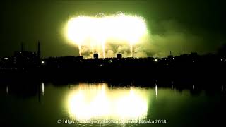 2018 ＰＬ花火大会 ラスト 大爆発 スターマイン　フィナーレ The Art of PL Fireworks Osaka Japan