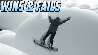 JUST SEND IT - Funny Snowboarding Tricks (Wins & Fails)
