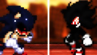 Sonic exe vs Fleetway Sonic - Collab Part