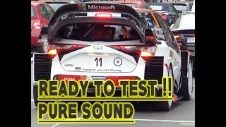 ᴴᴰ Toyota Yaris WRC 2017  J M Latvala \u0026 M  Anttila Monte Carlo Test Cars