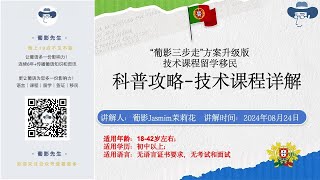 科普攻略-葡萄牙技术课程详解，技术课程留学移民！只要你想，你就可以～