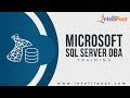 Microsoft SQL Server DBA Tutorial | MS-SQL Server DBA YouTube Video | Intellipaat