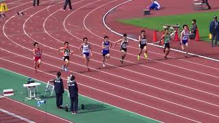 東部選手権　男子100ｍ　予選19組