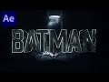 3D Cinematic Text Animation in After Effects - After Effects Tutorial | No Plugins Required